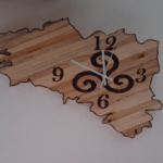 Horloge forme bretagne Breizh Déco Passion